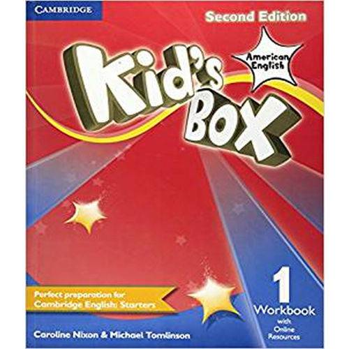 American Kids Box 1 Wb With Online Resources 2ed