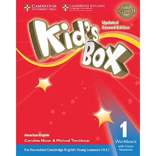 American Kids Box 1 Workbook With Online Resources Update - Cambridge