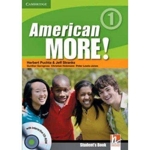 American More! 1 - Student Book With Cd Rom - Cambridge University Press - Elt