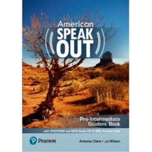 American Speakout Pre-intermediate Sb With DVD-rom And Mp3 Audio Cd & Myenglishlab - 2nd Ed
