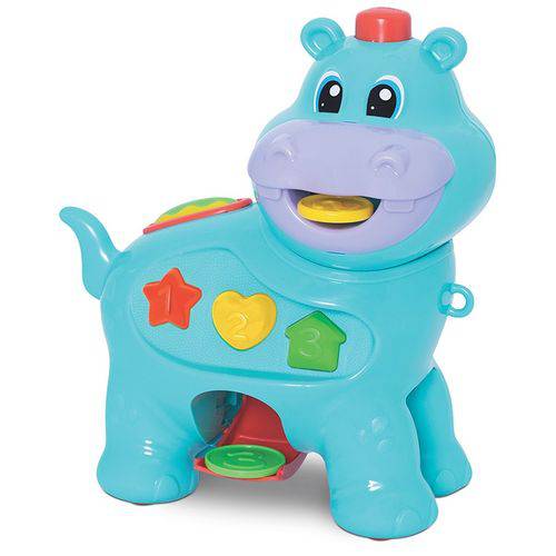 Amiguinho Comilao Hipopotamo Merco Toys