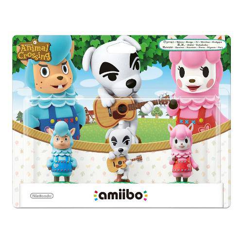 Amiibo Animal Crossing - Cyrus, K.K. e Reese