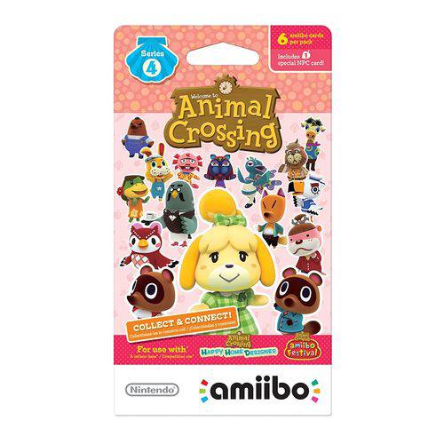 Amiibo Cards Animal Crossing Series 4 - 3DS