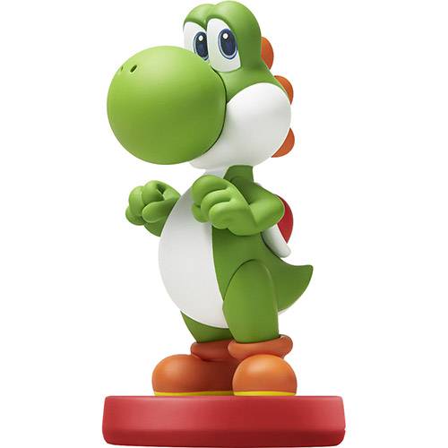 Amiibo - Yoshi (Personagem Individual) - Coleção Super Mario - Wii U