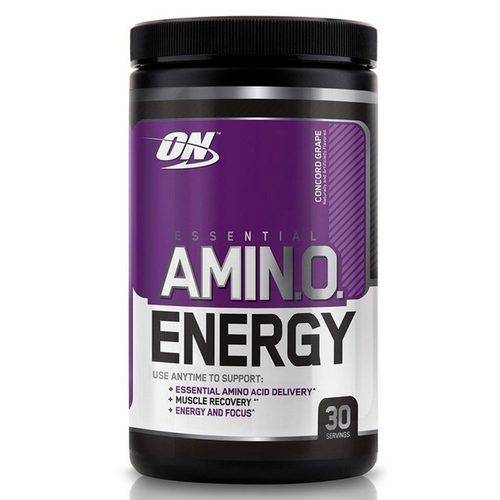 Amino Energy On 270g - Optimum Nutrition 30 Doses - Sabor Uva