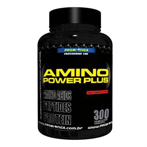 Amino Power Plus (300tabs) Probiótica Embalagem Antiga - 30 Off