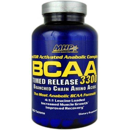 Aminoácido BCAA 3300 - MHP - 120 Tabs