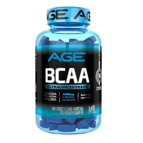 Aminoacido Bcaa 1,5g 120 Tab - Nutrilatina Age