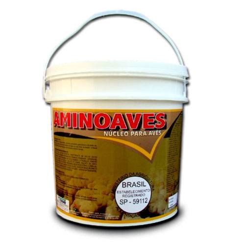 Aminoaves- Agrocave- 10 Kg - Núcleo para Aves Pronto para Misturar na Ração.