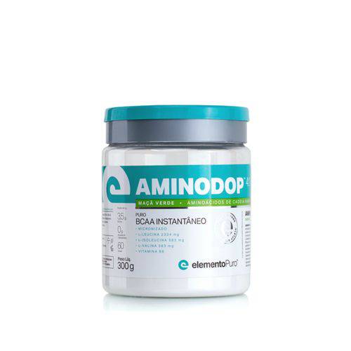 Aminodop - 300g - Elemento Puro - Maçã Verde