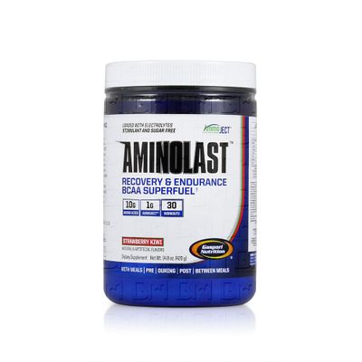 AminoLast 420g - Gaspari Nutrition AminoLast 420g Morango e Kiwi - Gaspari Nutrition