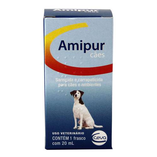 Amipur Sarnicida para Cães 20ml - Ceva
