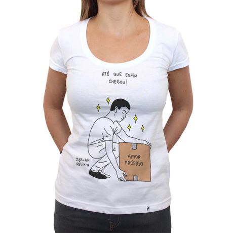 Amor Próprio - Camiseta Clássica Feminina