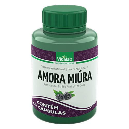 Amora Miúra (500mg) 60 Cápsulas - Vitalab