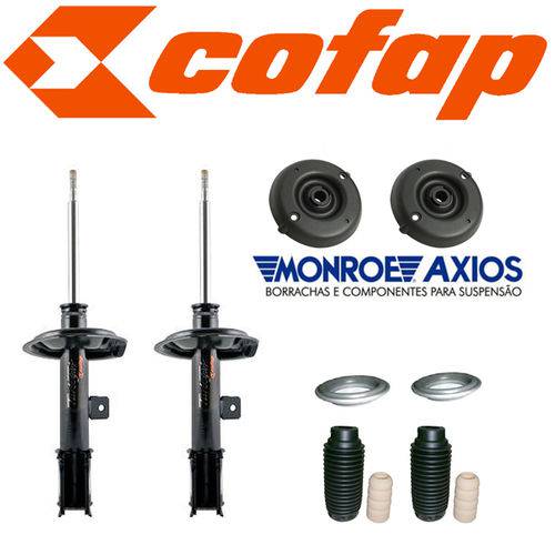 Amortecedor 307 e C4 - Kit 2 Amortecedores Dianteiros Peugeot 307 e Citroen C4 + Coxim Axios + Kits(