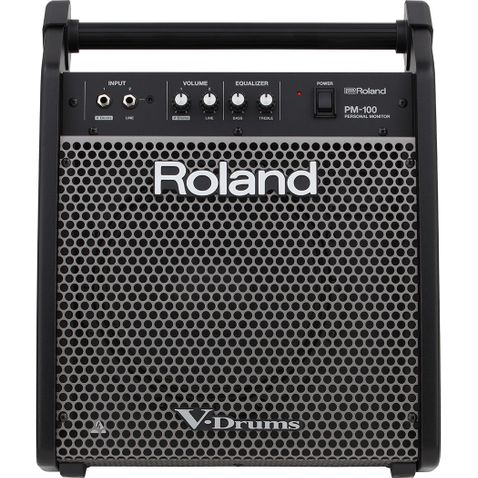 Amplificador Bateria Eletronica Roland Pm 100