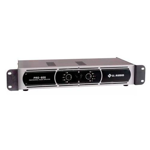 Amplificador de Potência 200w 4 Ohms Pro 800 - Ll Audio