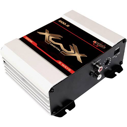 Amplificador Digital Boog 2 Canais XWX 200.2 2x100WRMS