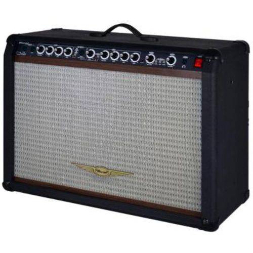 Amplificador Guitarra Oneal Ocg-1202 Preto - 220W, C/ Footswitch, Bluetooth, USB, Fm, Aux, Bivolt