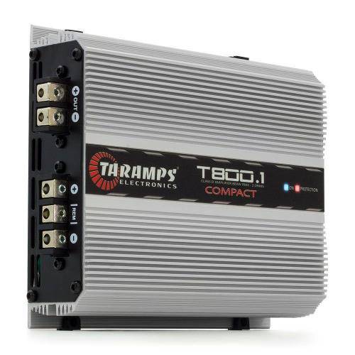 Amplificador Taramps T-800.1 Compact 4 Ohms (800w Rms)