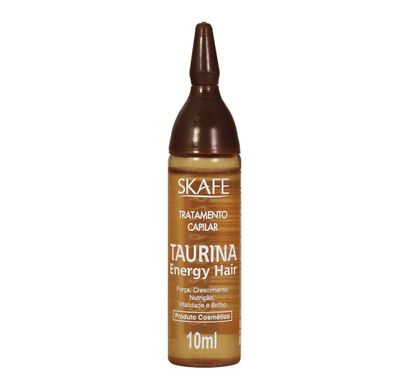 Ampola de Tratamento Capilar Energy Hair Taurina 10ml - Skafe
