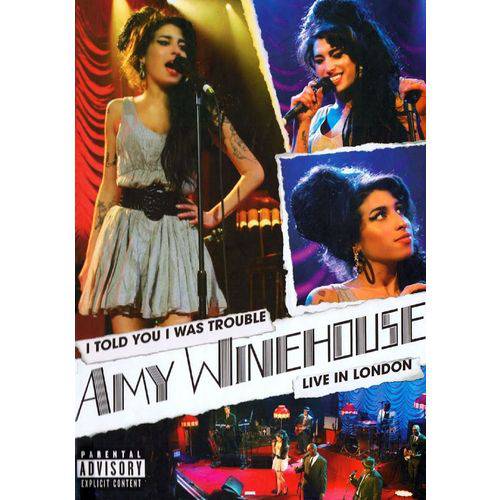 Amy Winehouse I Told You I Was Trouble - Live In London - Dvd Blues