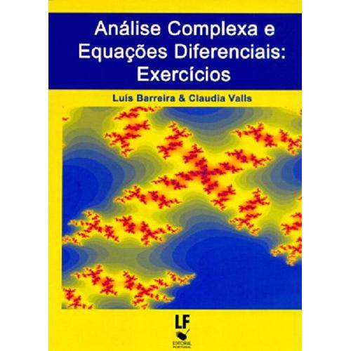 Analise Complexa Equacoes Diferenciais - Exercicio