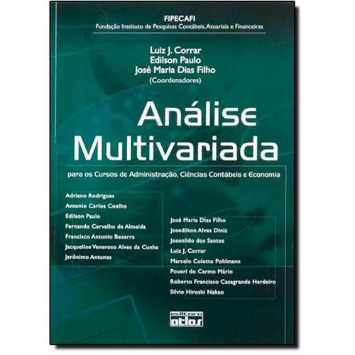 Análise Multivariada para os Cursos de Administração, Ciências Contábeis e Economia