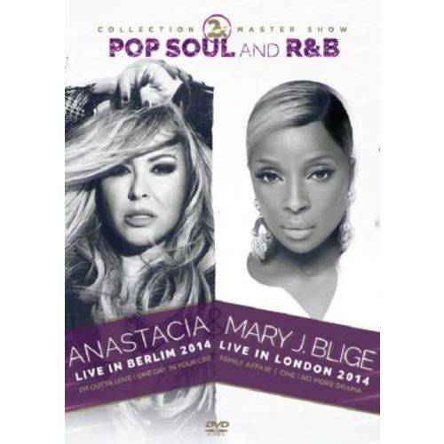 Anastacia e Mary J. Blige Collection 2X Master Show Pop Soul And R&B - DVD Pop