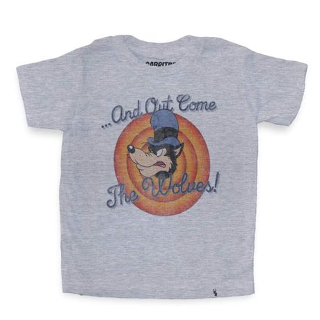 And Out Come The Wolves - Camiseta Clássica Infantil