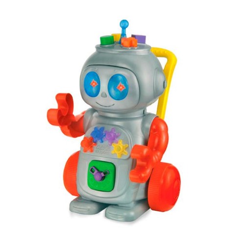 Andador Robô Vermelho Magic Toys