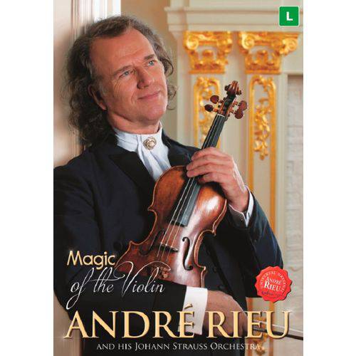 André Rieu Magic Of The Violin - DVD Música Clássica