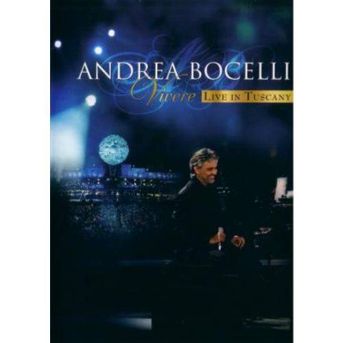 Andrea Bocelli Vivere Live In Tuscany - DVD Música Clássica