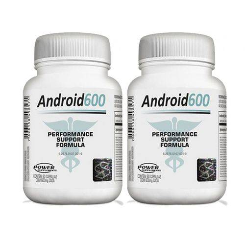 Android 600 - 2 Unidades - Power Supplements