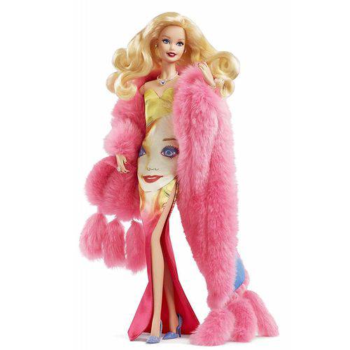 Andy Warhol Barbie Doll Colecionável - Mattel DWF57