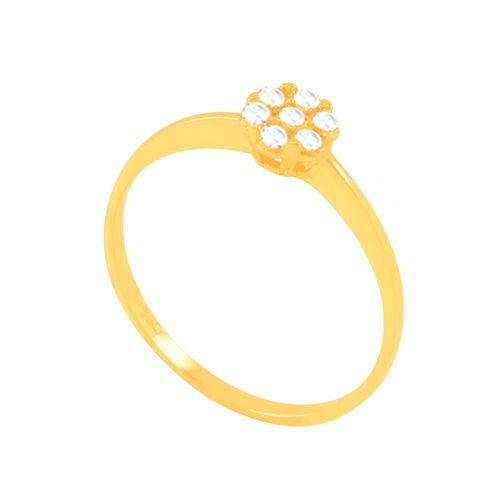 Anel em Ouro 18K Pavê com Diamantes - AU5557