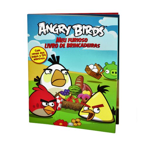 Angry Birds - Meu Furioso Livro de Brincadeiras - Adesivo - V & R Editoras