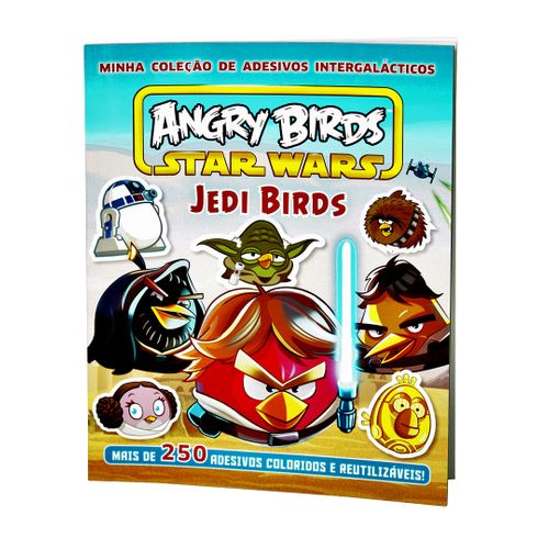 Angry Birds - Star Wars - Jedi Birds - Adesivo - V & R Editoras