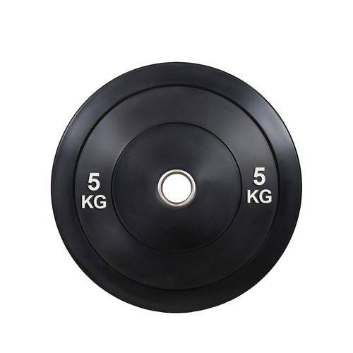 Anilha Olímpica Bumper Plate para Musculação 5kg Wct Fitness 10100505
