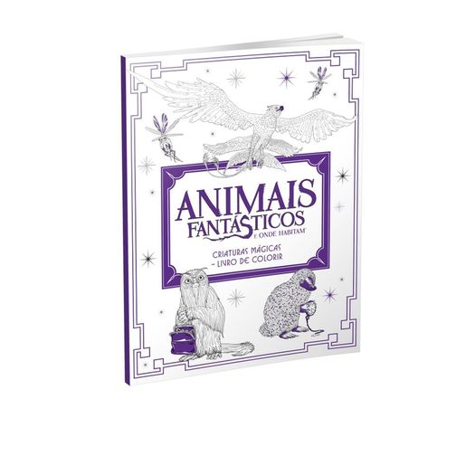 Animais Fantasticos e Onde Habitam - Criaturas Magicas Livro de Colorir - Harpercollins