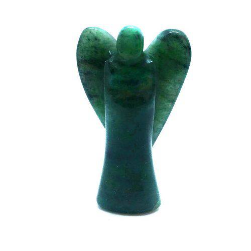 Anjinho de Pedra Quartzo Verde 5cm