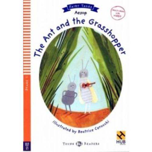 Ant And The Grasshopper Book With Video Multi-rom - Stage 1
