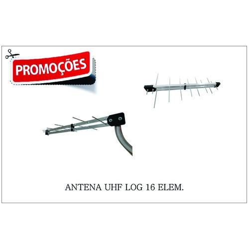Antena Digital Externa UHF LP2000 – LOG 16 Elementos