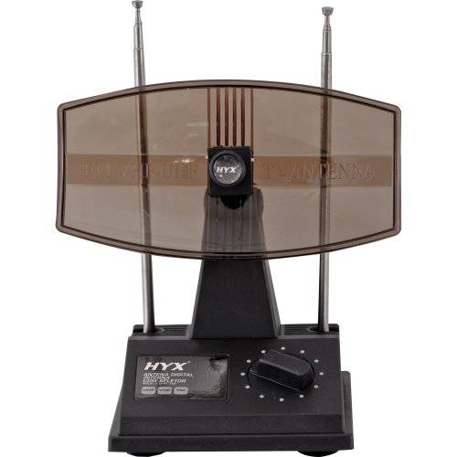 Antena Interna UHF/VHF/FM UVFI-102 Preta - HYX