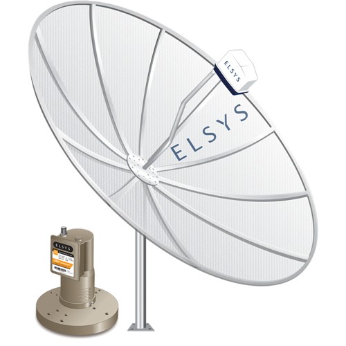 Antena Parabólica Elsys 1,70 M Multiponto