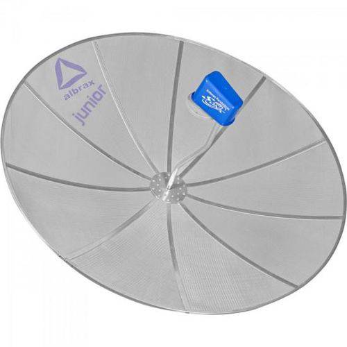 Antena Parabolica para Parede 1,50m Banda C Junior Albrax