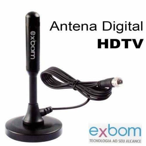 Antena Tv Digital Hdtv Uhf Fm Interna Externa 3,5 Dbi 4mts