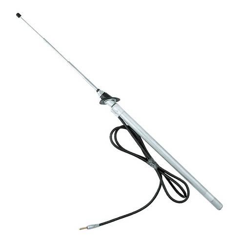 Antena Veicular Metalcerta 511 para Fusca 3 Estagios Cromada