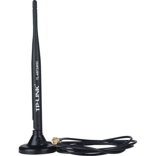 Antena Wireless Omni de 5 DBi e Conector RSMA TL- ANT 2405C - TP-Link