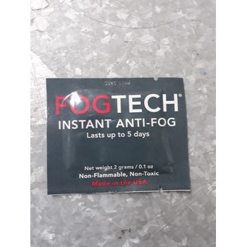 Anti-Fog / Anti Embaçante em Envelope de Uso Único - Fog Tech